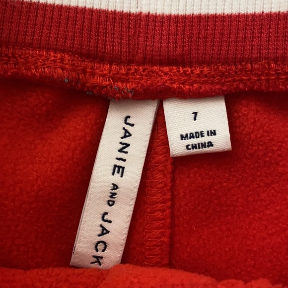 ❌SOLD❌Janie and Jack boys fleece joggers size 7 - Picture 3 of 5